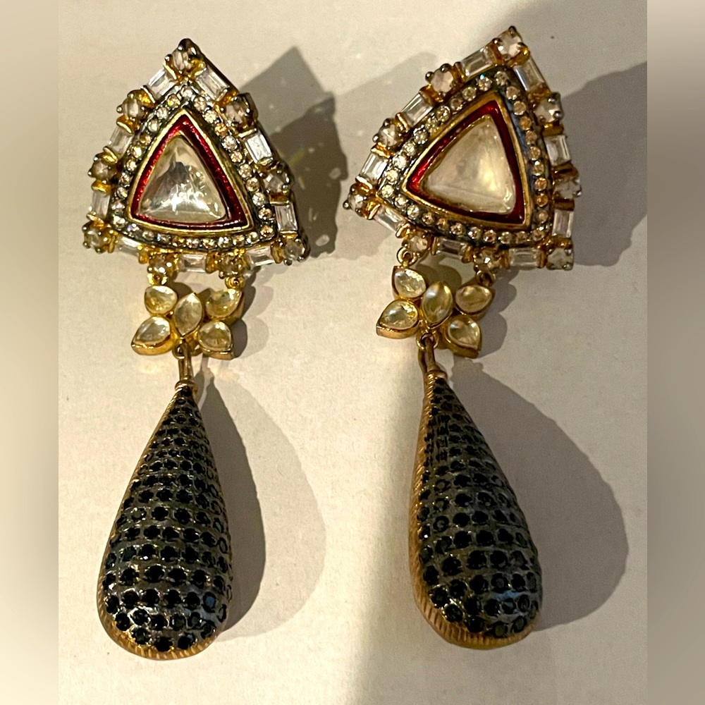 Multi jewel earrings